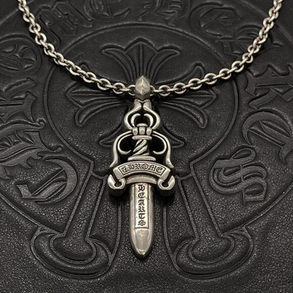 Chrome Heart Great Sword Thick Necklace - Picture 12 of 14